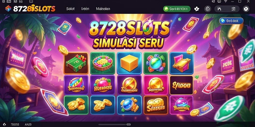 Gameplay menarik dari 8728SLOTS dengan mesin slot yang beragam.