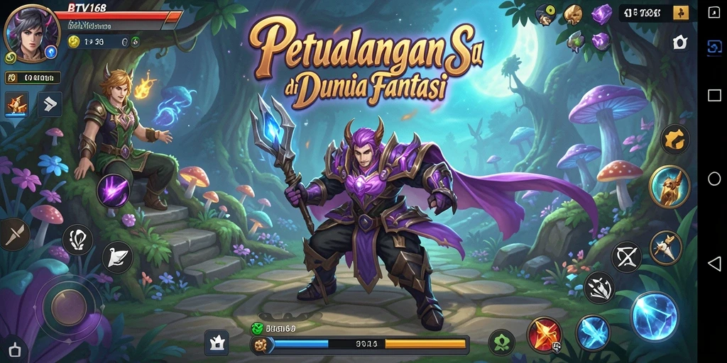 Gameplay BTV168 menunjukkan petualangan mendebarkan di dunia fantasi.