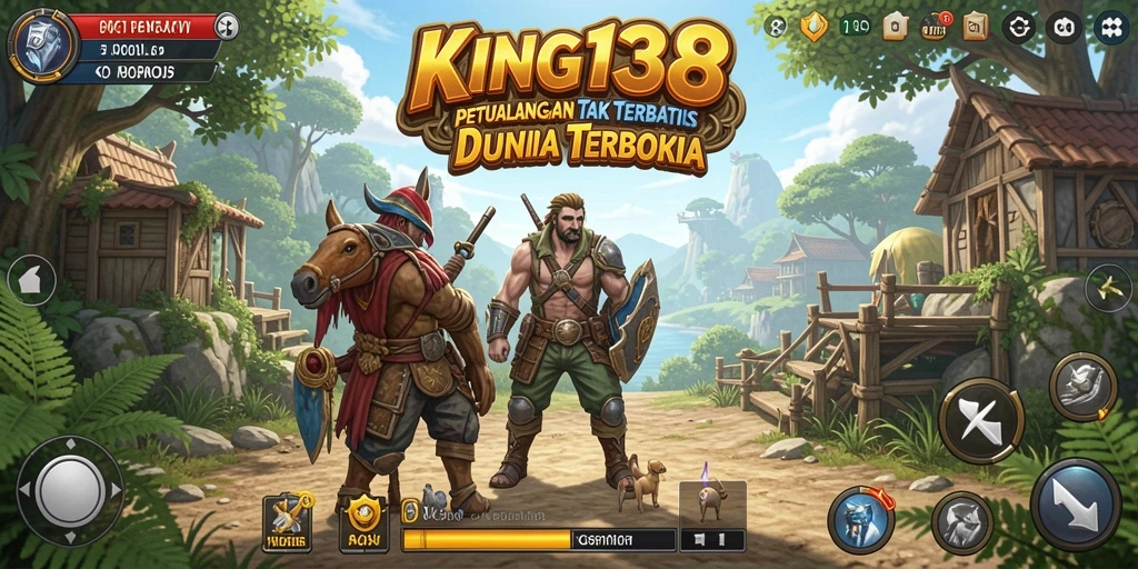 Gameplay KING138 yang menakjubkan dalam dunia terbuka.