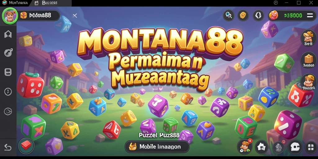 Tampilan gameplay MONTANA88 dengan teka-teki menarik.