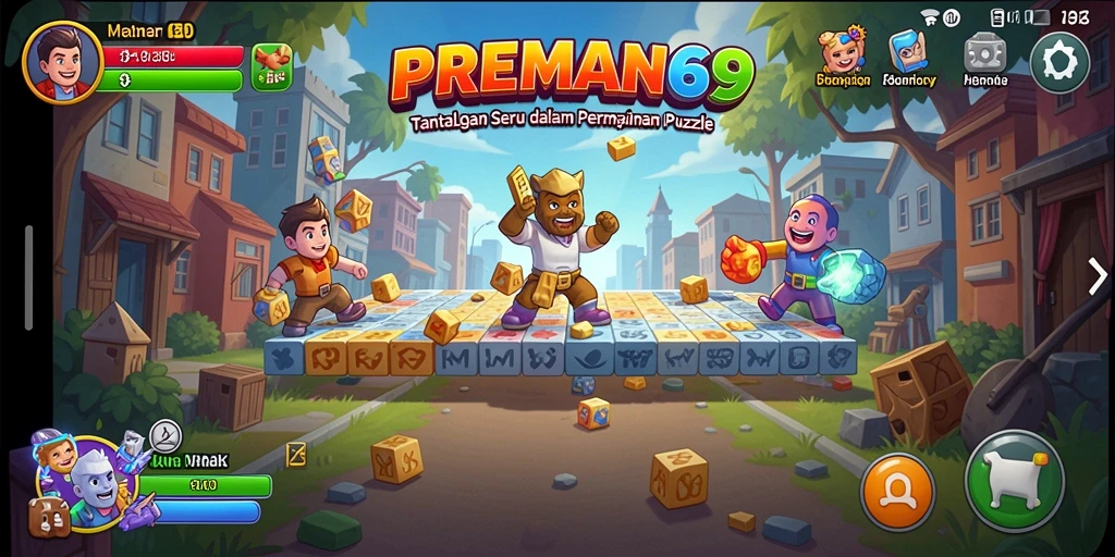 Tampilan gameplay seru dari PREMAN69 yang penuh tantangan.