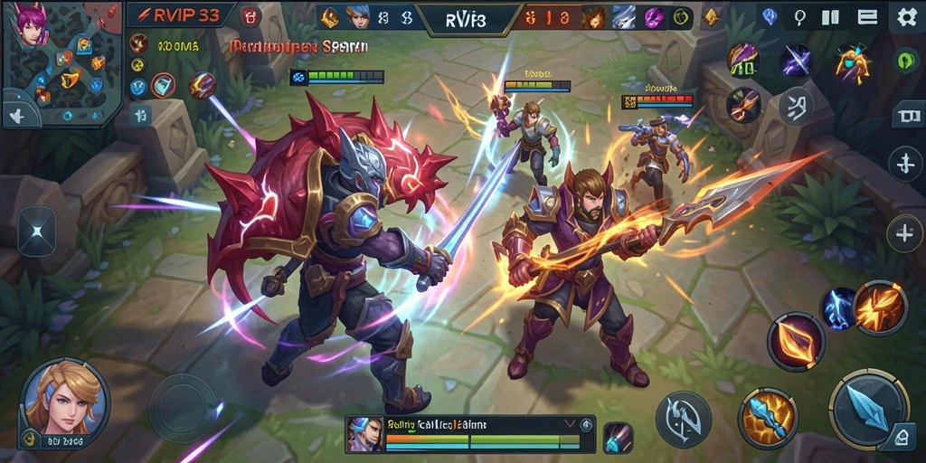 Gameplay seru dan taktik menarik di RVIP3.